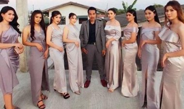 வரிசையாக 8 அழகான பெண்களை திருமணம் செய்த ஒரே வீட்டில் வசித்து வரும் இளைஞர்!