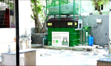 சென்னையில் வீணாகும் உணவுக் கழிவுகளை உயிரி எரிவாயுவாக மாற்றும் அரசுப் பள்ளி