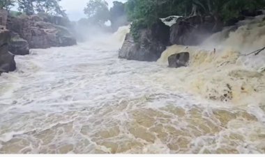 ஒகேனக்கலுக்கு நீர்வரத்து மீண்டும் உயர்வு - வெள்ள அபாய எச்சரிக்கை