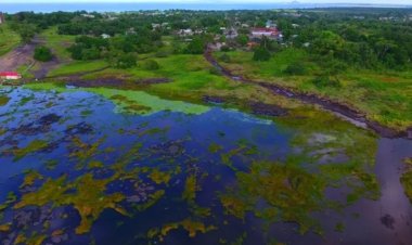 உலகின் 8-வது அதிசயம்?... சாலைகளை உருவாக்கும் அதிசய ஏரி! எந்த நாட்டில் இருக்கிறது தெரியுமா?