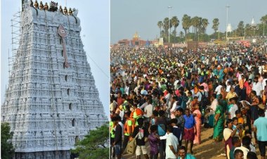 வெற்றிவேல் முருகனுக்கு அரோகரா...’ - திருச்செந்தூர் மகா கும்பாபிஷேக விழா கோலாகலம்