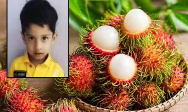 பழ விதை தொண்டையில் சிக்கி 5 வயது சிறுவன் பரிதாப பலி