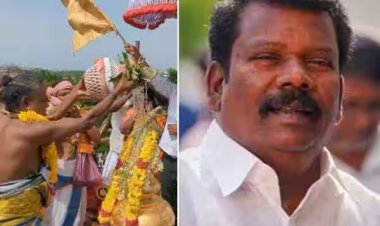 முருகன் கோவில் கும்பாபிஷேகம்: செல்வப்பெருந்தகையால் சர்ச்சை