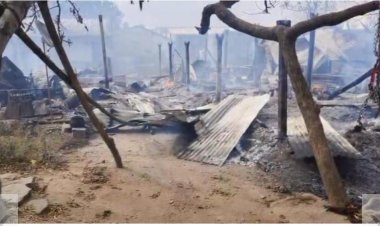 திருப்பூர்: தொழிலாளர்களின் தற்காலிக குடியிருப்பில் 9 சிலிண்டர்கள் வெடித்து 42 வீடுகள் தரைமட்டம்