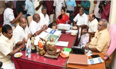 ரங்கசாமி - ஆளுநர் மோதல்: 'என்.டி.ஏ கூட்டணி அரசு 5 வருட ஆட்சியை பூர்த்தி செய்யும்' - புதுச்சேரி சபாநாயகர் செல்வம் பேச்சு