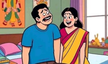 எப்பவுமே கணவன்மார்களுக்கு அவசரம் தான். சிறிது நேரம் பொறுமையை கடைபிடித்து இருக்கலாம்