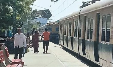 சென்னை சேத்துப்பட்டில் ஒரே தண்டவாளத்தில் 2 மின்சார ரயில்கள்.. பதறிய பயணிகள்! என்ன நடந்தது