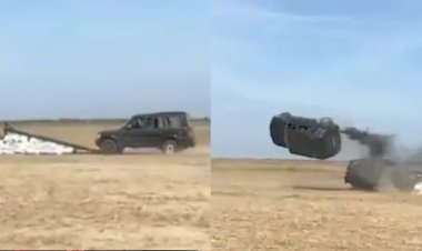 ஸ்டண்ட் மாஸ்டர் உயிரிழந்த சம்பவம்; வெளியான பரபரப்பு வீடியோ