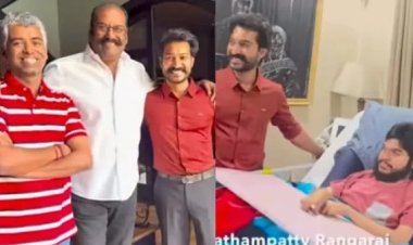 நெப்போலியன் மருமகளுக்கு என்ன ஆச்சு? சோகமாக இருக்கும் மூத்த மகன்! நேரில் சென்ற மாதம்பட்டி ரங்கராஜன்