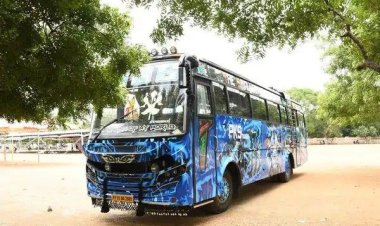 புதுச்சேரி மாநில தனியார் டூரிஸ்ட் பஸ் பறிமுதல்