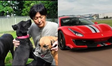 நாய்களுக்காக Ferrari காரை விற்ற தொழிலதிபர்! தற்கொலை முயற்சியை தடுத்த நாயால் மனமாற்றம்! சுவாரசியம்