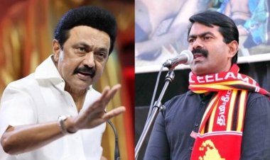 தமிழக முதலமைச்சர் மு.க. ஸ்டாலினை நேரில் சந்தித்த சீமான்...