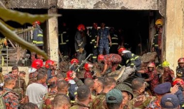 பள்ளியில் விழுந்த விமானம்: 19 பேர் பலி- வங்கதேசத்தில் சோகம்