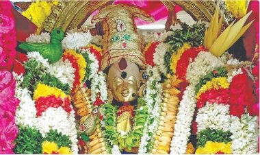 நெல்லை காந்திமதி அம்மன் கோவிலில் ஆடிப்பூர வளைகாப்பு