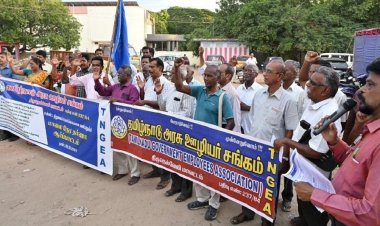 பழைய ஓய்வூதிய திட்டம் கோரி சென்னையில் இன்று 72 மணி நேர தொடர் உண்ணாவிரதம்