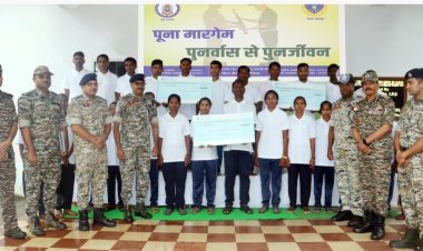 சத்தீஸ்கரில் 66 நக்சலைட்கள் சரண்: பாதுகாப்பு படையினரின் நடவடிக்கையால் மறுவாழ்வுக்கு திரும்பினர்