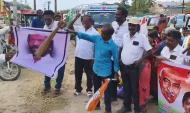 சிவா மன்னிப்பு கேட்காவிட்டால் முதல்வருக்கு கருப்பு கொடி..