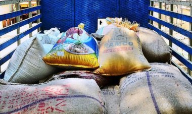 ராமநாதபுரம்: ரேஷன் அரிசி கடத்தலை தடுக்க முயன்ற வட்டாட்சியர், ஆர்.ஐ பைக் மீது வாகனத்தை மோதி விபத்து