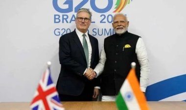 இங்கிலாந்து பிரதமர் பேசும் போது தடுமாறிய மொழிபெயர்ப்பாளர்.. சட்டென மோடி கொடுத்த ரியாக்‌ஷன்