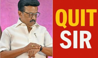 SIR விவகாரம் : "நெருப்புடன் விளையாடாதீர்கள்"முதல்வர் ஸ்டாலின் எச்சரிக்கை