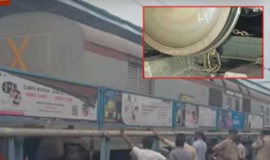 பொதிகை எக்ஸ்பிரஸ் ரெயில் தடம் புரண்டது..