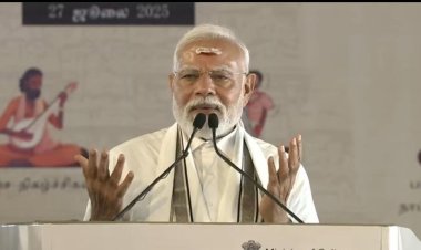 ராஜராஜ சோழன், ராஜேந்திர சோழனுக்கு தமிழகத்தில் பிரம்மாண்ட சிலைகள்: பிரதமர் மோடி உறுதி