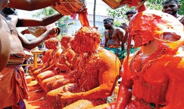 கொரட்டூர் நாகவல்லி அம்மன் கோயில் ஆடித் திருவிழா கோலாகலம்: மிளகாய் சாந்து கரைசலில் குளித்து பக்தர்கள் நேர்த்தி கடன்