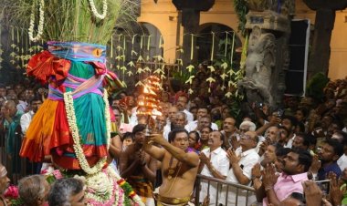 சங்கரன்கோவில் ஆடித்தபசு திருவிழா கொடியேற்றத்துடன் கோலாகல தொடக்கம்