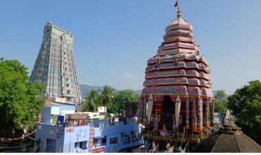 ஸ்ரீவில்லிபுத்தூரில் ஆடிப்பூர தேரோட்டம் கோலாகலம்: ‘கோவிந்தா, கோபாலா’ கோஷம் முழங்க தேரை வடம் பிடித்து இழுத்த பக்தர்கள்