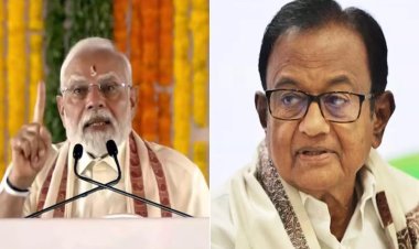 தமிழ்நாட்டிற்கு காங்கிரஸ் வழங்கியதை விட 3 மடங்கு நிதி அளித்ததாக கூறிய மோடி- ப. சிதம்பரம் விளக்கம்