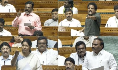 பஹல்காம், விஸ்வகுரு, சோழர் படை...” -  மக்களவையில் தமிழக எம்.பி.க்களின் தெறிப்புகள்