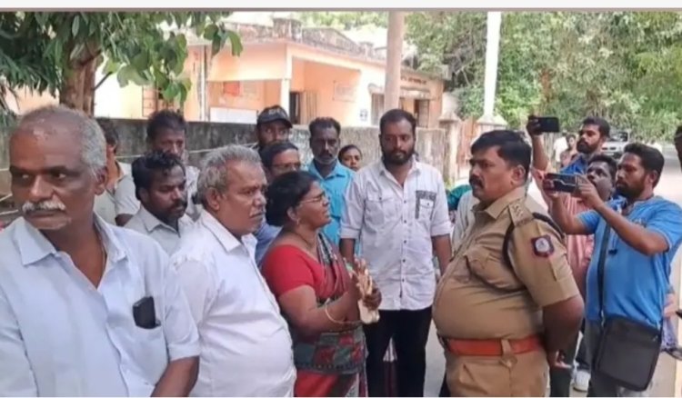 2025கன்னியாகுமரி: வரதட்சணை கொடுமைக்கு இளம்பெண் பலியானதாக உறவினர்கள் போராட்டம்