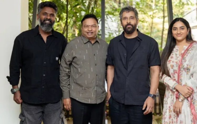 மெய்யழகன்' இயக்குனருடன் கூட்டணி; மீண்டும் ஆக்ஷன் த்ரில்லர் கதையில் விக்ரம்? வேல்ஸ் நிறுவனம் அறிவிப்பு!