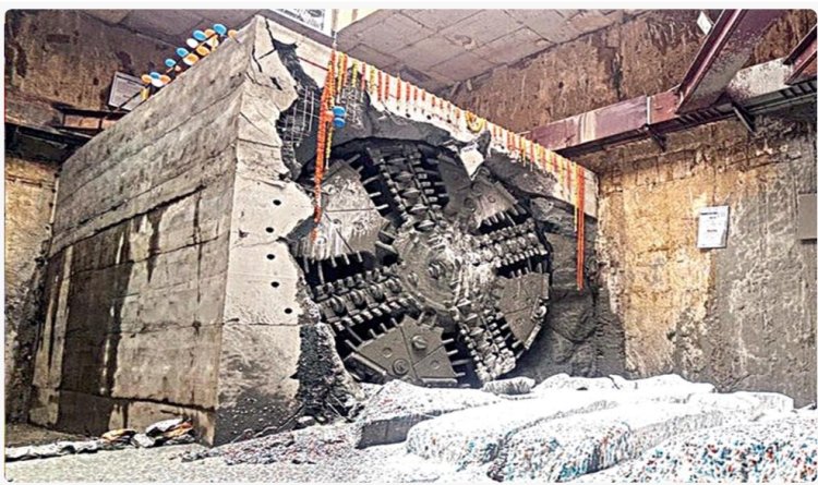 இரண்டாம் கட்ட மெட்ரோ ரயில் திட்டம்: பனகல் பூங்கா - கோடம்பாக்கம் வரை சுரங்க பாதை பணி நிறைவு