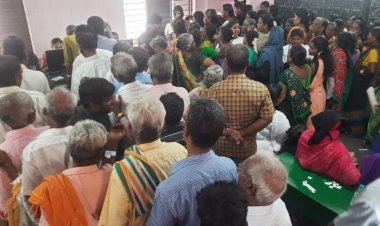 விழுப்புரம் ‘நலம் காக்கும் ஸ்டாலின்’ முகாம் நெரிசலில் சிக்கித் தவித்த நோயாளிகள்!