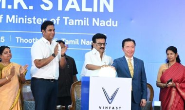 தூத்துக்குடியில் மின்சார கார் தொழிற்சாலையை திறந்து வைத்தார் முதல்வர் ஸ்டாலின்