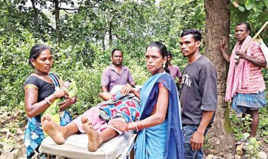 ஒடிசாவில் பாம்பு கடித்த தாயை 5 கி.மீ. தூரம் தோளில் சுமந்து சென்ற மகள்: காலதாமதத்தால் பறிபோன உயிர்