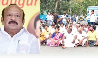 எங்களை கிண்டலடிக்கத்தான் அரசு செலவில் மேடை அமைத்துக் கொடுக்கிறார்களா? - அமைச்சர் எம்.ஆர்.கே. பன்னீர்செல்வம் மீது பாயும் பாமக!