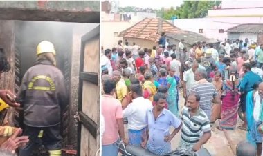 விருதுநகர் அருகே சட்டவிரோதமாக வீட்டில் பட்டாசு தயாரிப்பு: வெடி விபத்து ஏற்பட்டு 3 பேர் உயிரிழப்பு