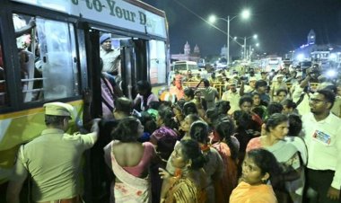 போராடிய தூய்மைப் பணியாளர்கள் கைது - சென்னை ரிப்பன் மாளிகை பகுதியில் நள்ளிரவில் நடந்தது என்ன?