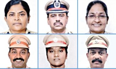 சுதந்திர தினத்தையொட்டி தமிழகத்தைச் சேர்ந்த 24 காவல் அதிகாரிகளுக்கு  குடியரசுத் தலைவர் பதக்கம்