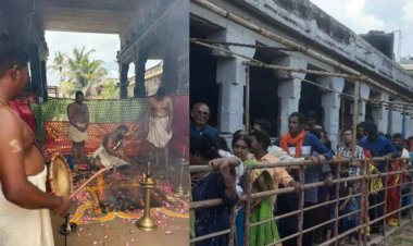 கன்னியாகுமரி பகவதி அம்மன் கோவிலில் ஆடி களப பூஜை நிறைவு