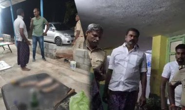 மதுவும்.. மான் கறி விருந்தும்...’ - கெத்து காட்டிய ரியல் எஸ்டேட் அதிபருக்குக் காப்பு மாட்டிய அதிகாரிகள்