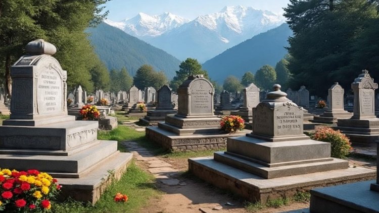 ஆக்கிரமிப்பு காஷ்மீரில் நடைபெற்ற தீவிரவாதியின் இறுதிச்சடங்கு: பாகிஸ்தான் தொடர்பு அம்பலம்