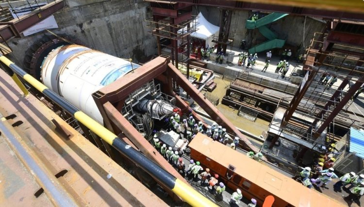 கலங்கரை விளக்கம் - திருமயிலை மெட்ரோ 2 சுரங்க இயந்திரங்களின் இயக்கம் தற்காலிகமாக நிறுத்தம்