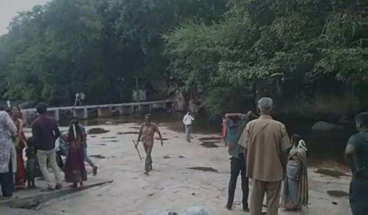 பஞ்சலிங்க அருவியில் திடீர் வெள்ளம்: மலைவாழ் மக்கள் கொடுத்த தகவலால் தப்பிய பக்தர்கள்!