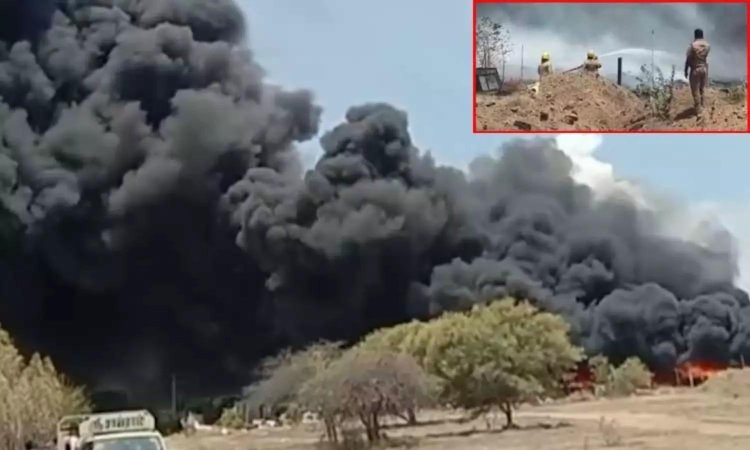 நெல்லை: பிளாஸ்டிக் குடோனில் தீ விபத்து - ரூ. 25 லட்சம் மதிப்புள்ள பொருட்கள் எரிந்து சேதம்