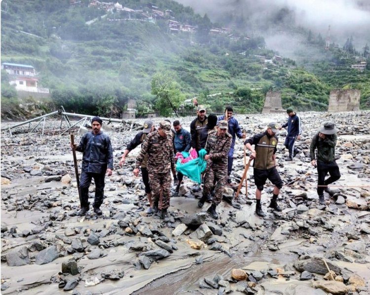 உத்தராகண்ட் மேகவெடிப்பு: இதுவரை 190 பேர் மீட்பு, 100+ பேரை தேடும் பணி தீவிரம்