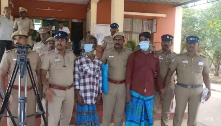 உடுமலை சிறப்பு எஸ்ஐ கொலை வழக்கில் தந்தை, மகன் கைது: நீதிமன்றத்தில் ஆஜர்