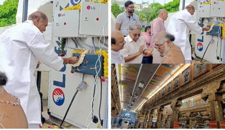 புதுச்சேரியில் புகழ்பெற்ற மணக்குள விநாயகர் கோயில் முழுக்க ஏசி மயமானது!